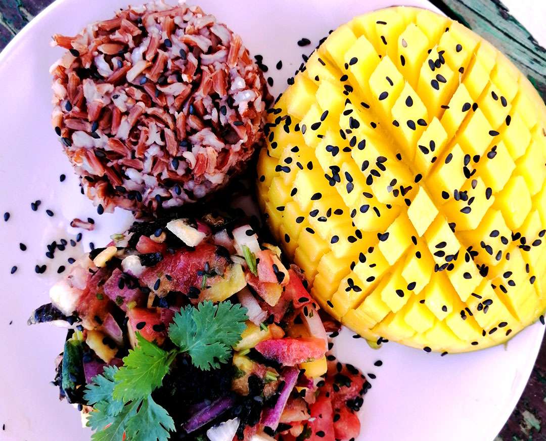 Ceviche de mango